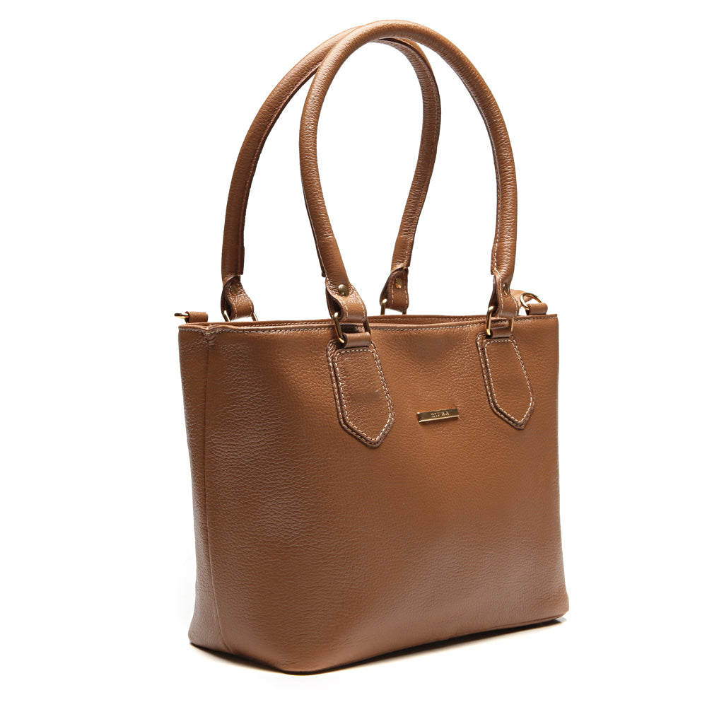 Bolsa Tiracolo Média Couro Caramelo Esther