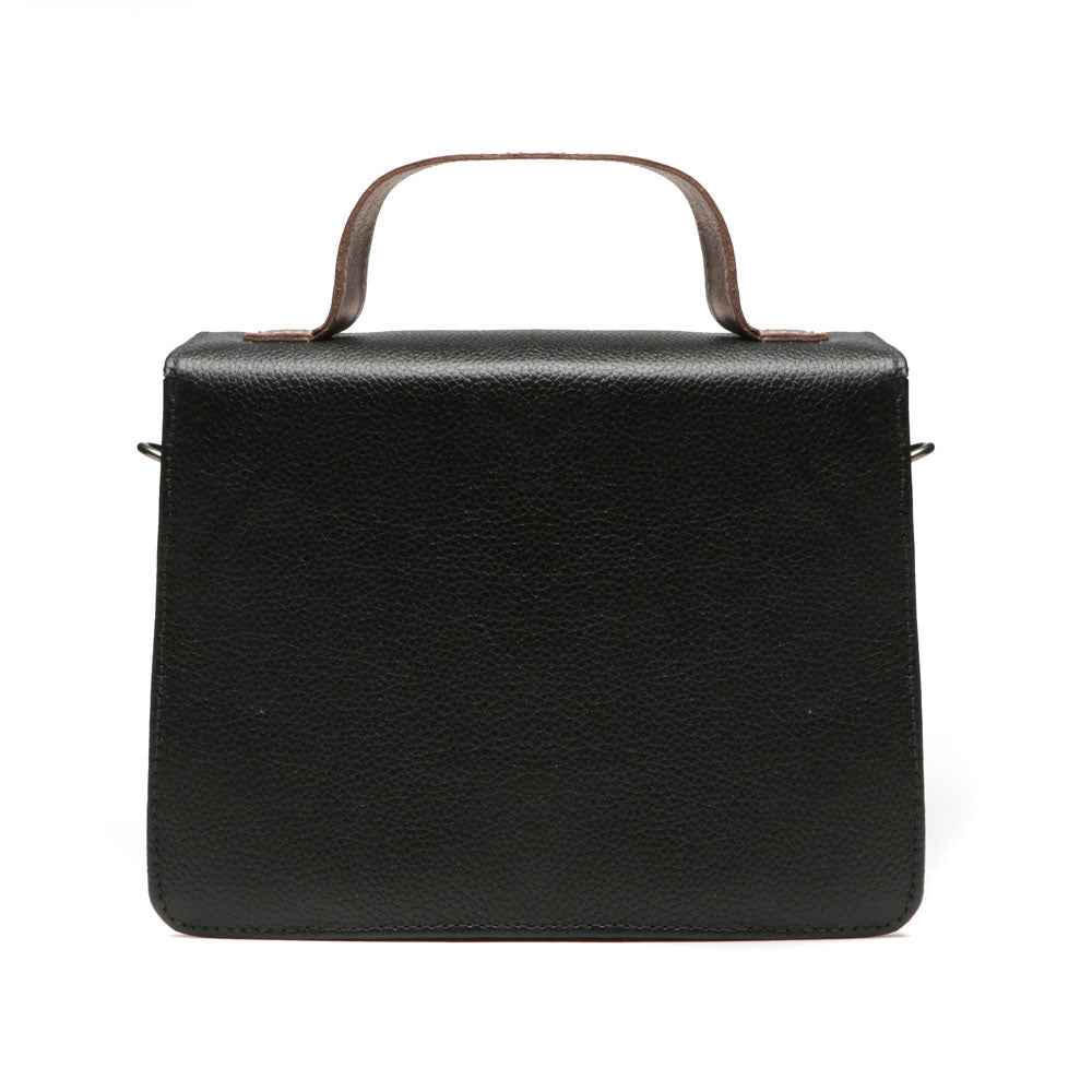 Bolsa Tiracolo Pequena Couro Ouro Velho Nina