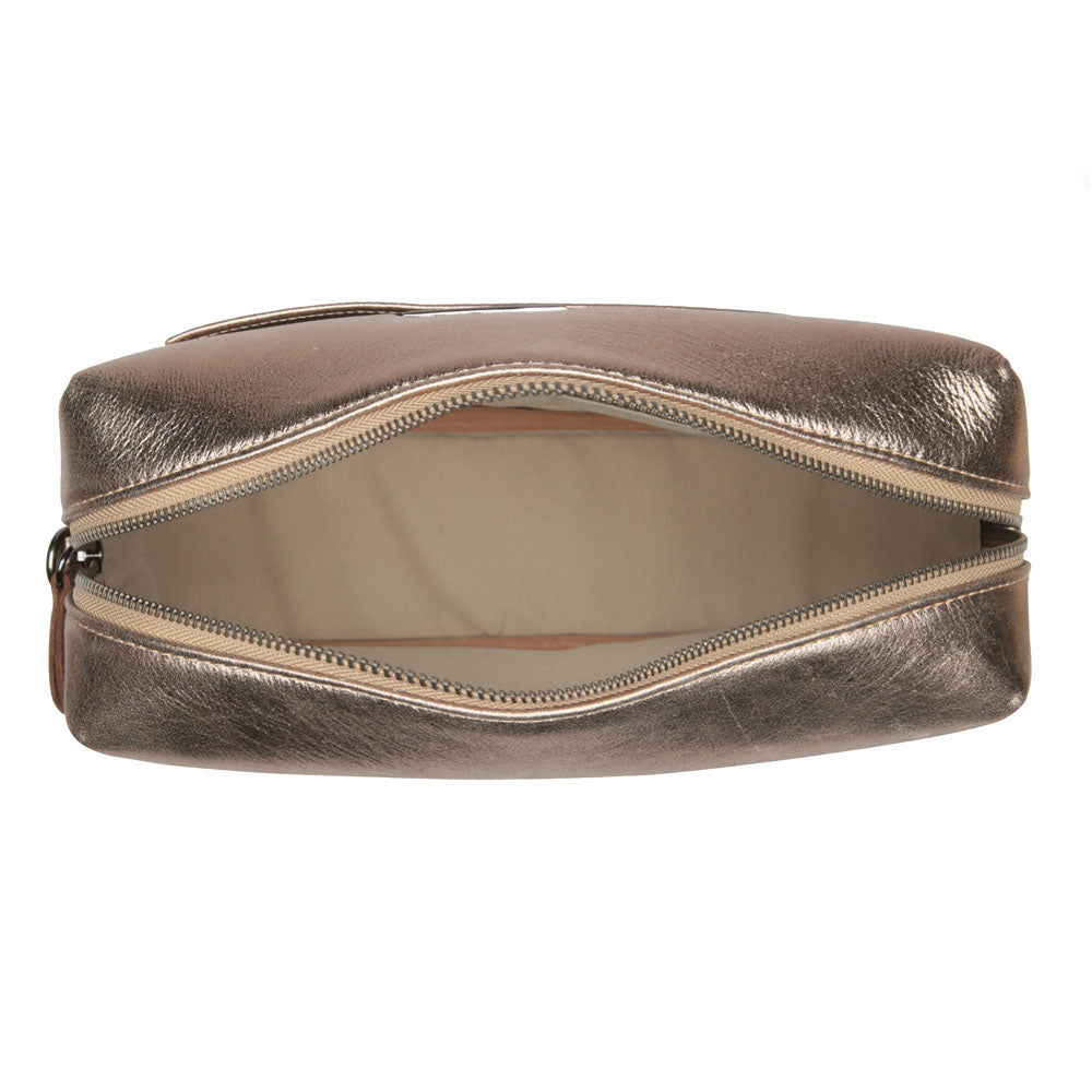 Bolsa Tiracolo Transversal Couro Ouro Velho Anna