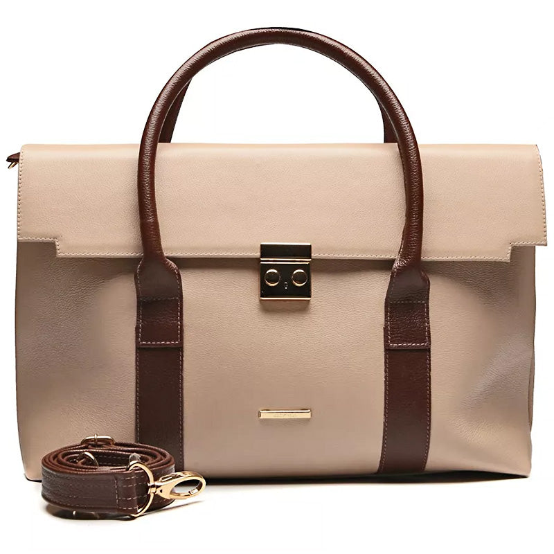 Pasta Executiva Feminina Notebook Couro Rosé Elisa