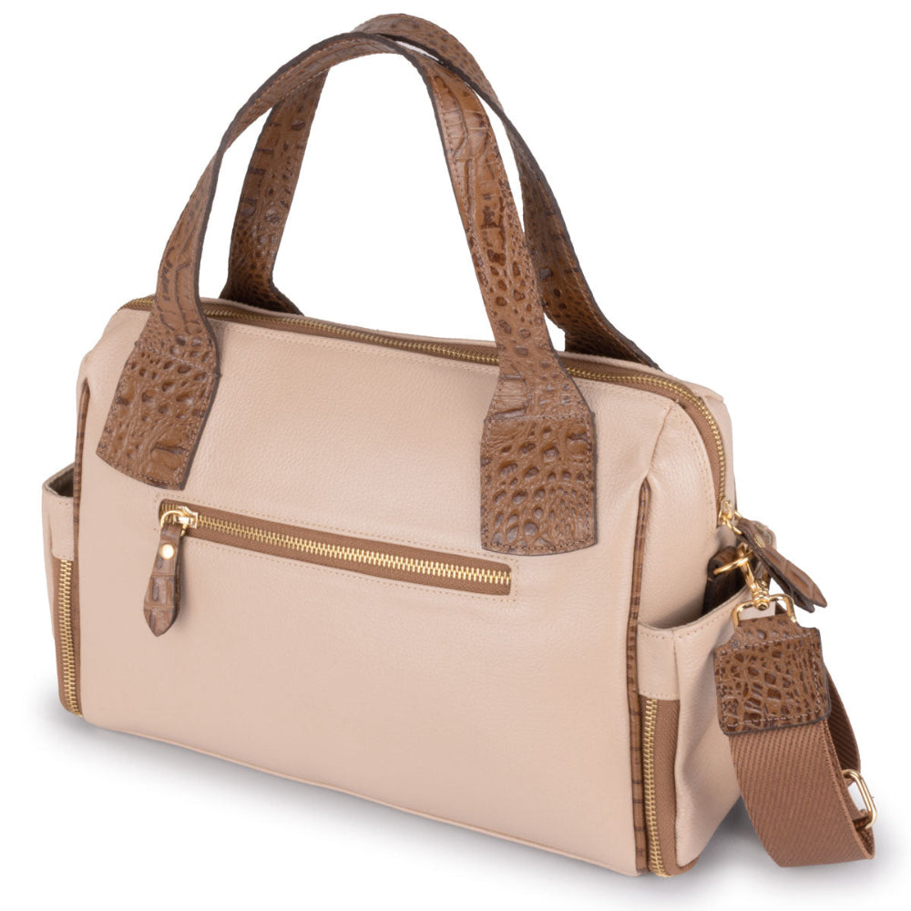 Bolsa Feminina Estruturada Couro Rose Mony