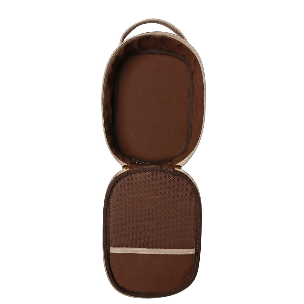 Kit Nécessaires Para Viagem Couro Nude