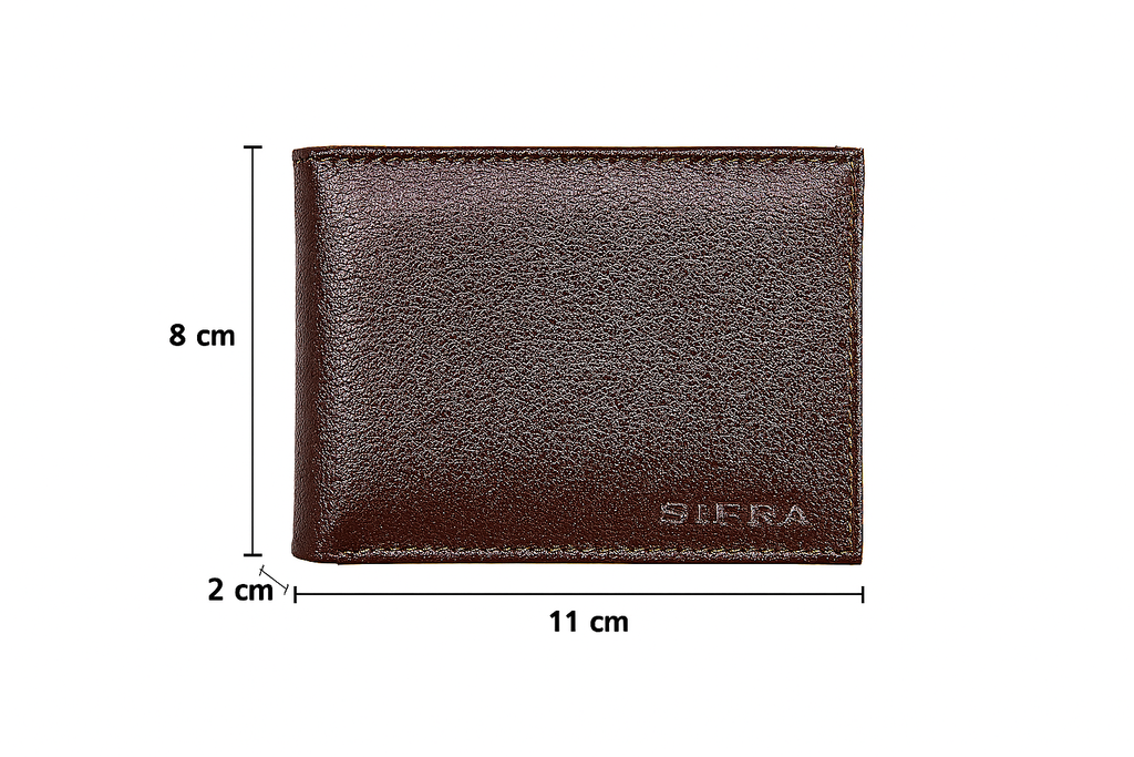 Carteira Masculina Couro Compacta Marrom