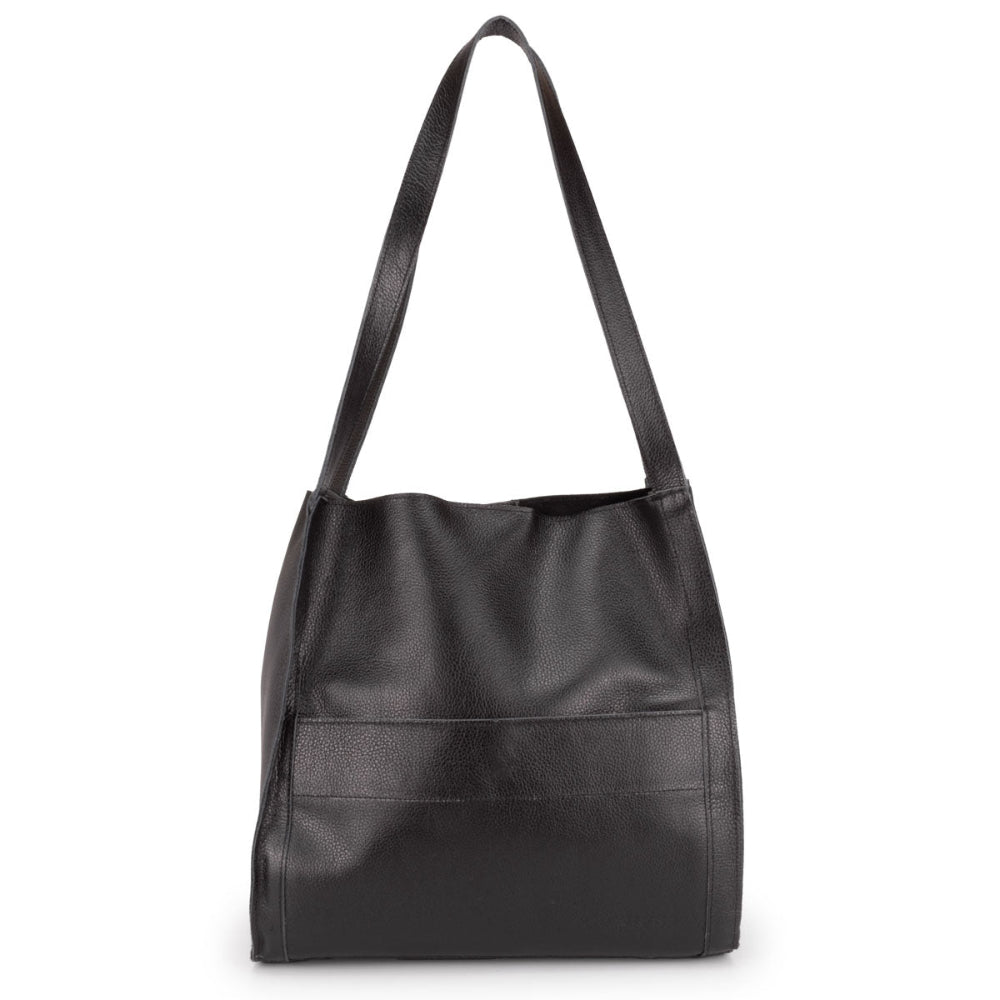 Bolsa Feminina Istambul Saco Couro Preto