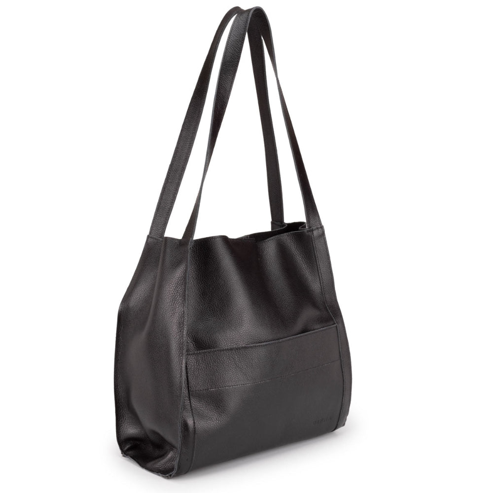 Bolsa Feminina Istambul Saco Couro Preto