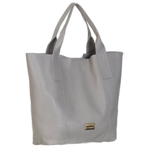 Bolsa Sacola Feminina Couro Off White Lola