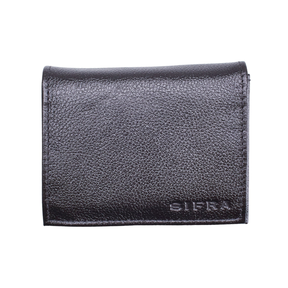 Carteira Masculina Compacta Porta Cnh Couro Preto
