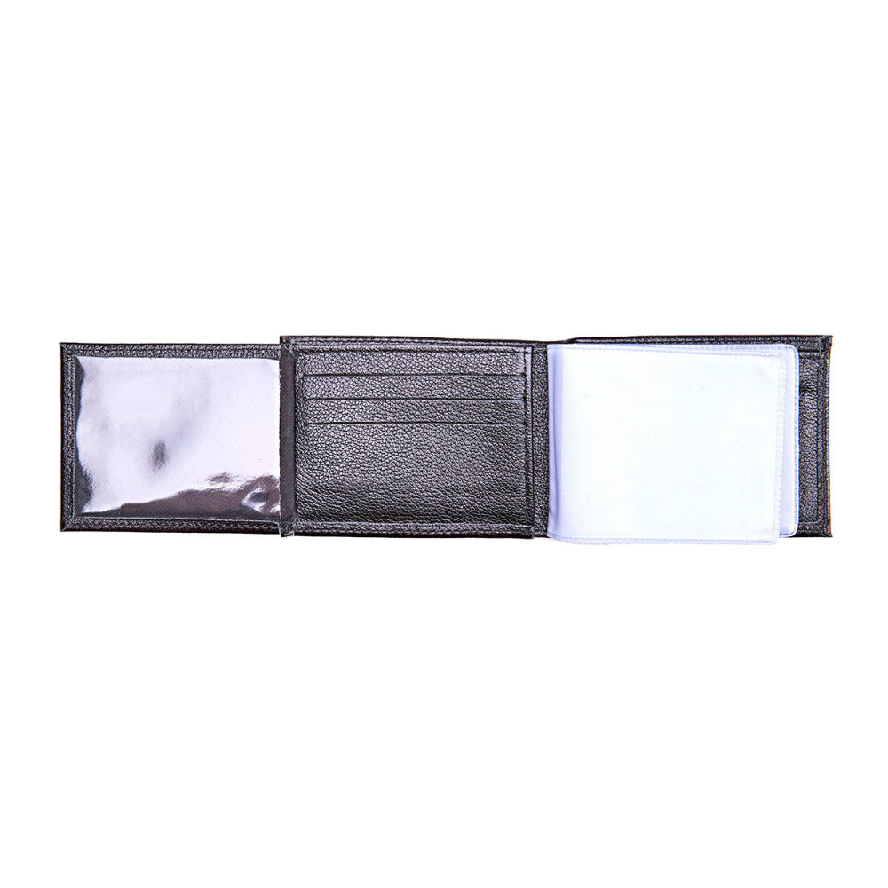Carteira Masculina Couro Compacta Preto
