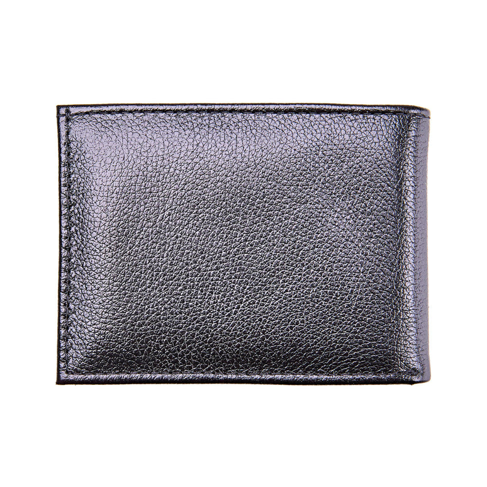Carteira Masculina Couro Compacta Preto