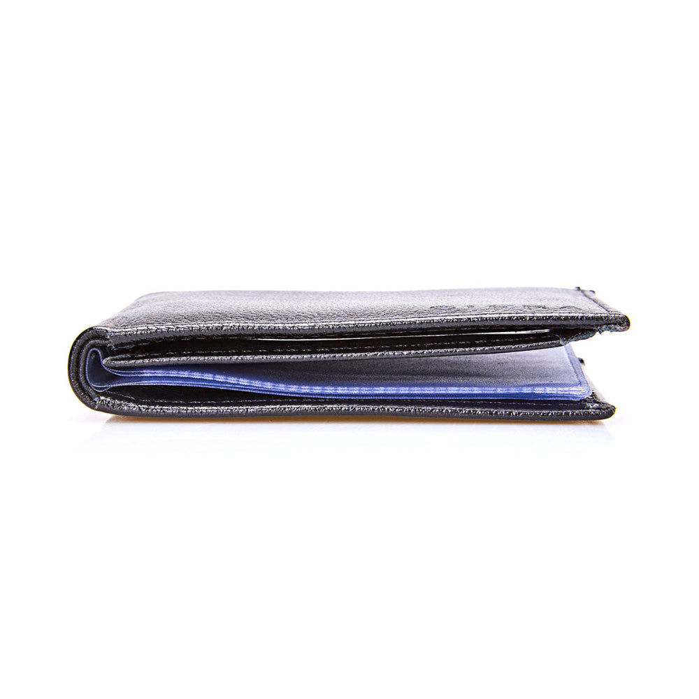 Carteira Masculina Couro Compacta Preto