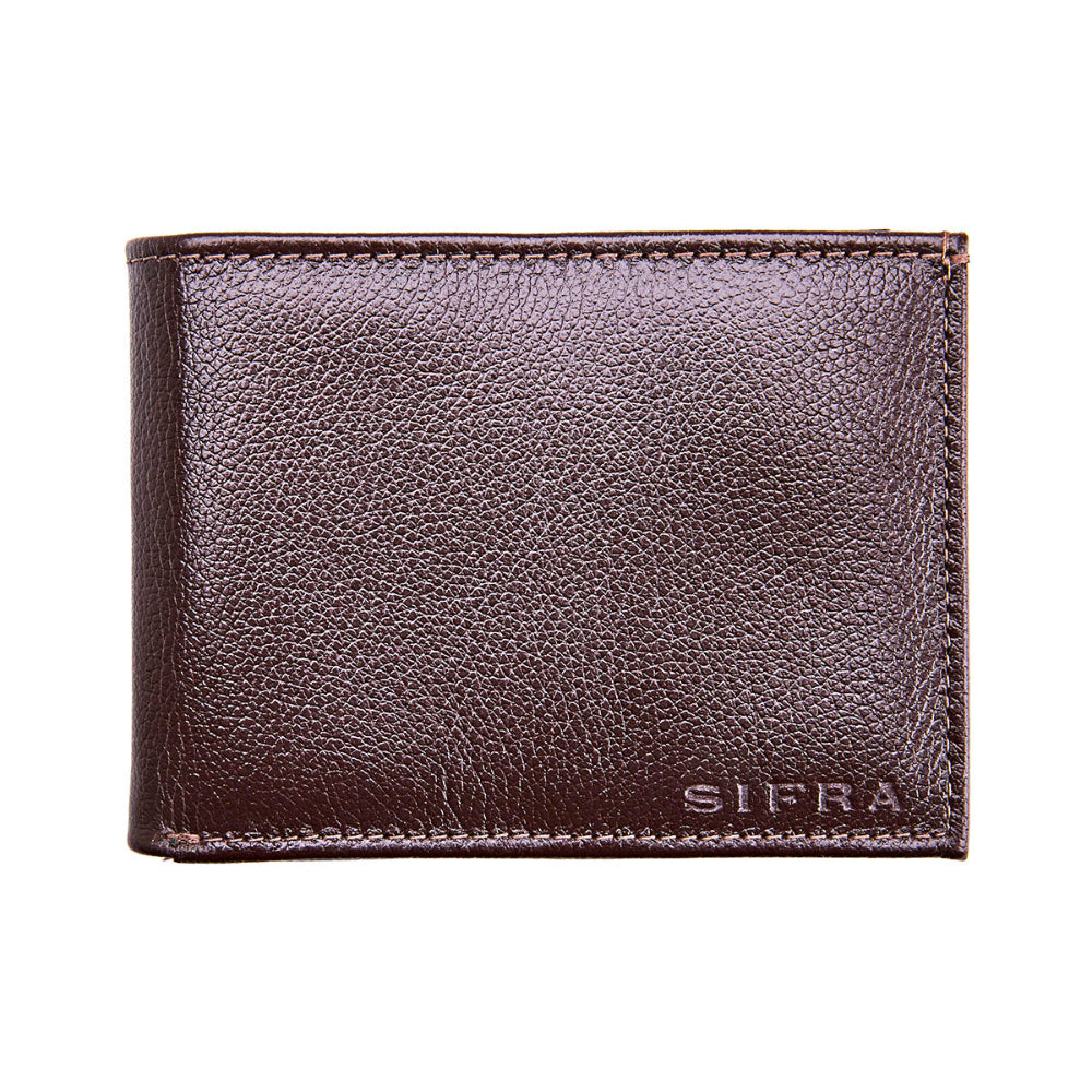 Carteira Masculina Grande Couro Marrom