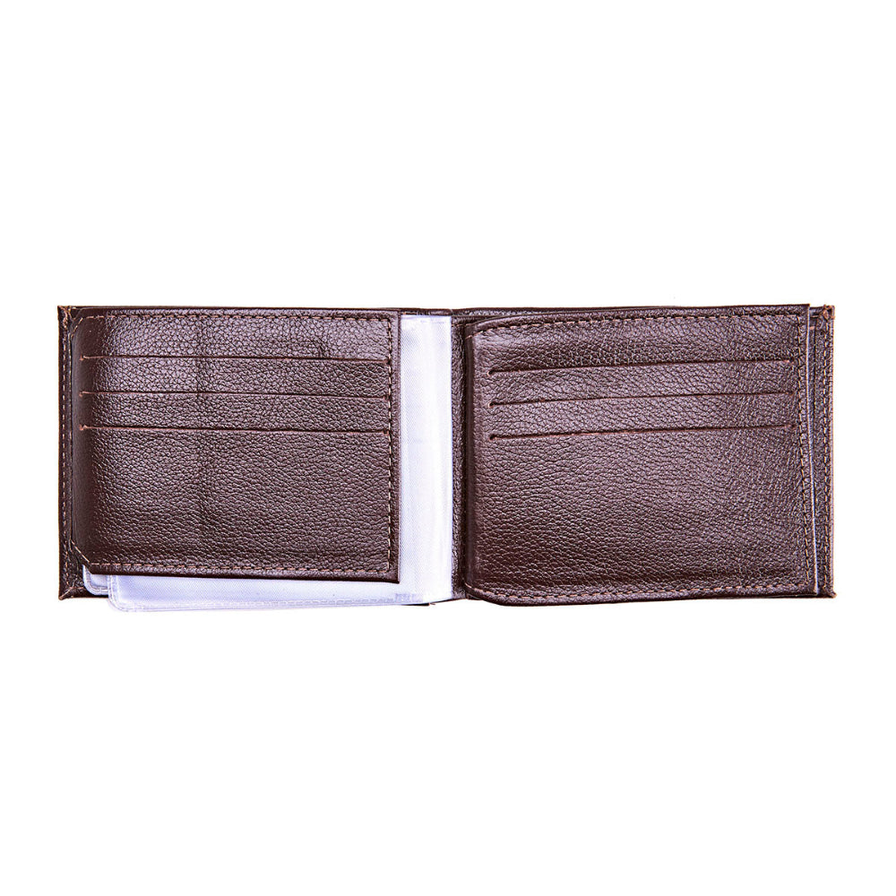 Carteira Masculina Grande Couro Marrom