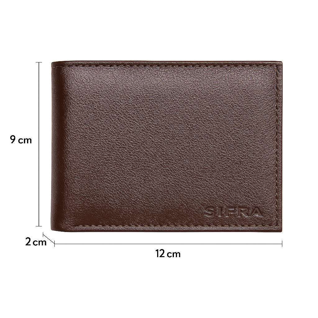 Carteira Masculina Grande Couro Marrom