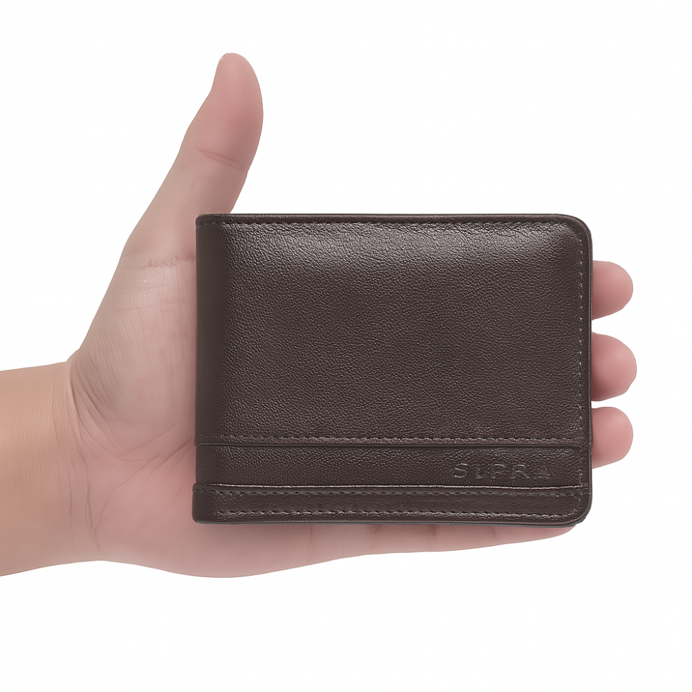 Carteira Masculina Grande Couro Marrom