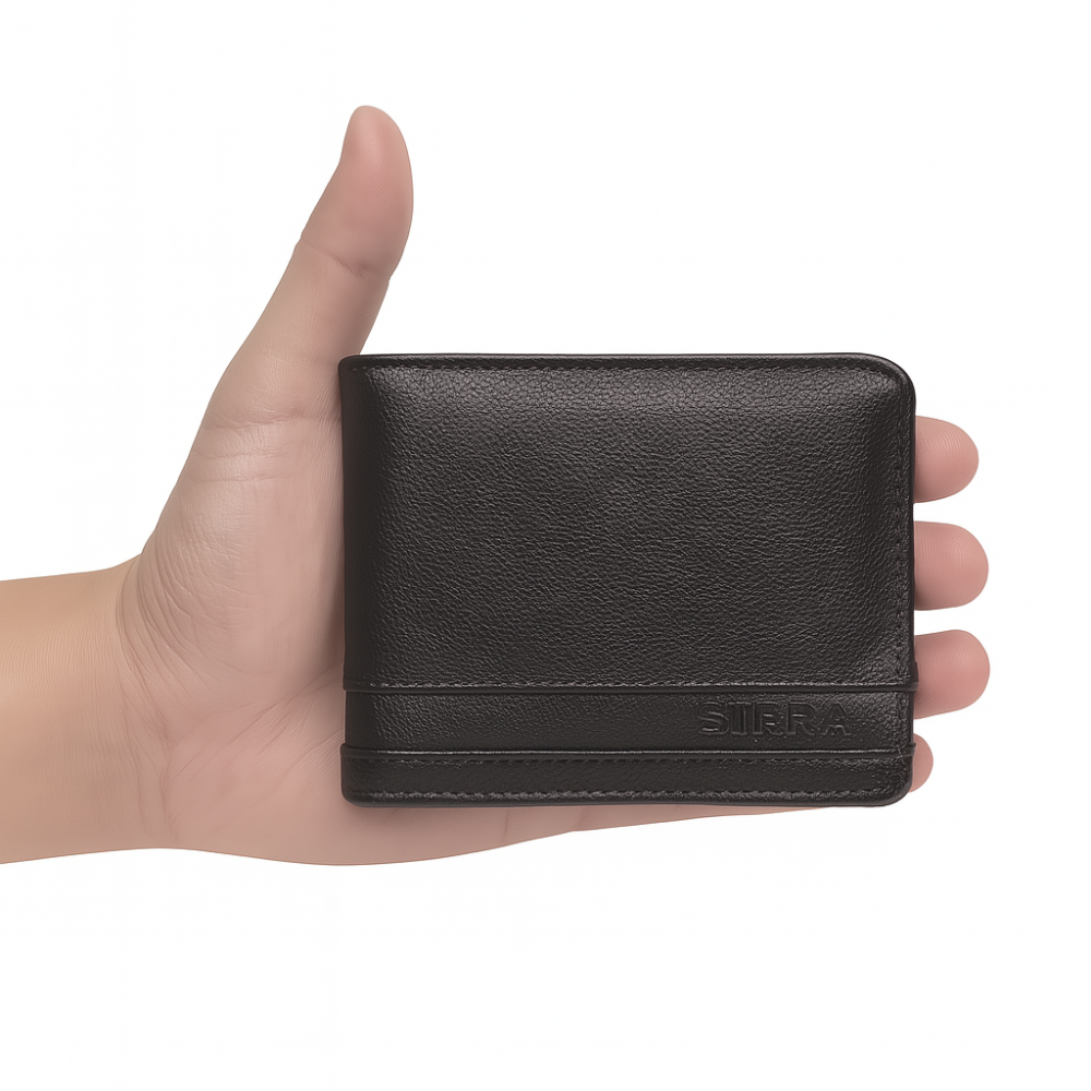 Carteira Masculina Grande Couro Preto