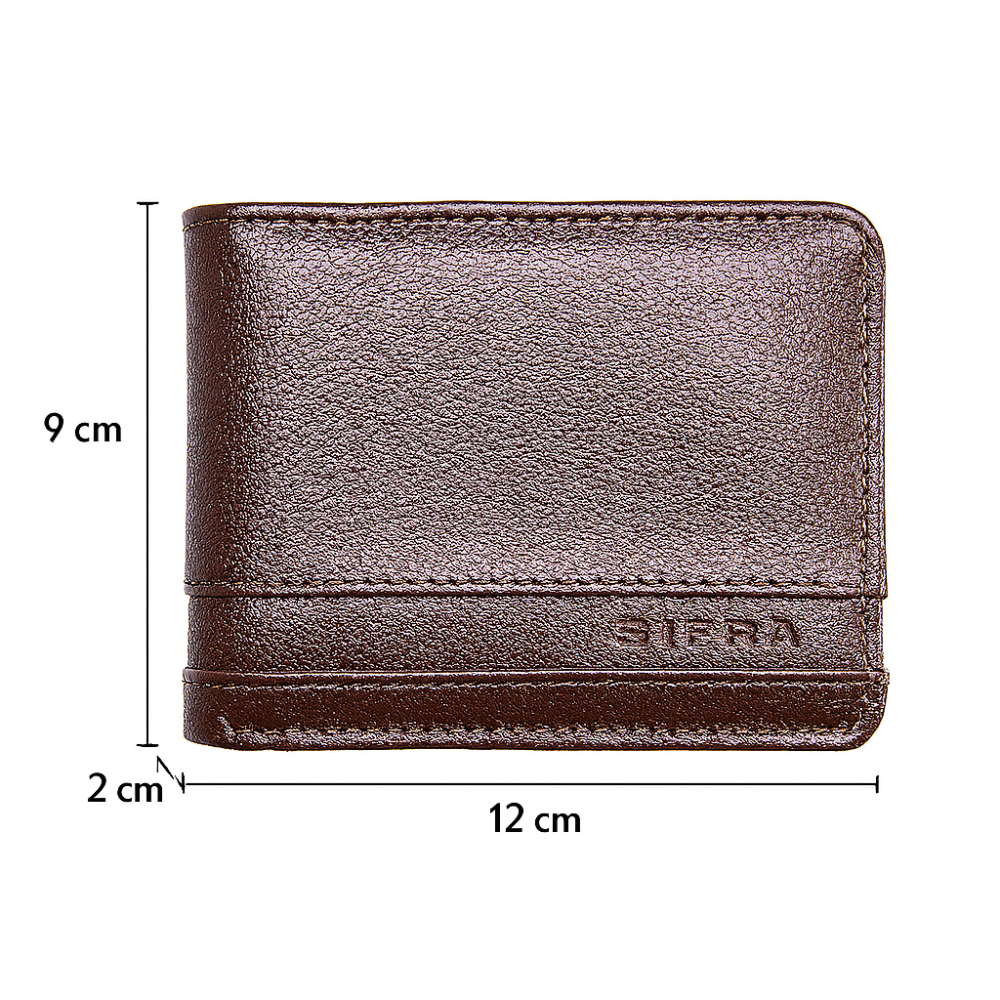 Carteira Masculina Grande Couro Marrom