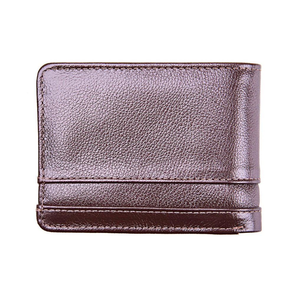 Carteira Masculina Grande Couro Marrom