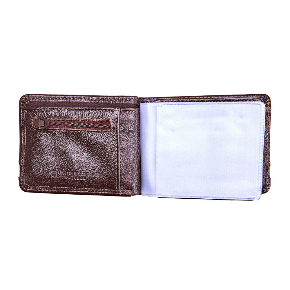 Carteira Masculina Grande Couro Marrom