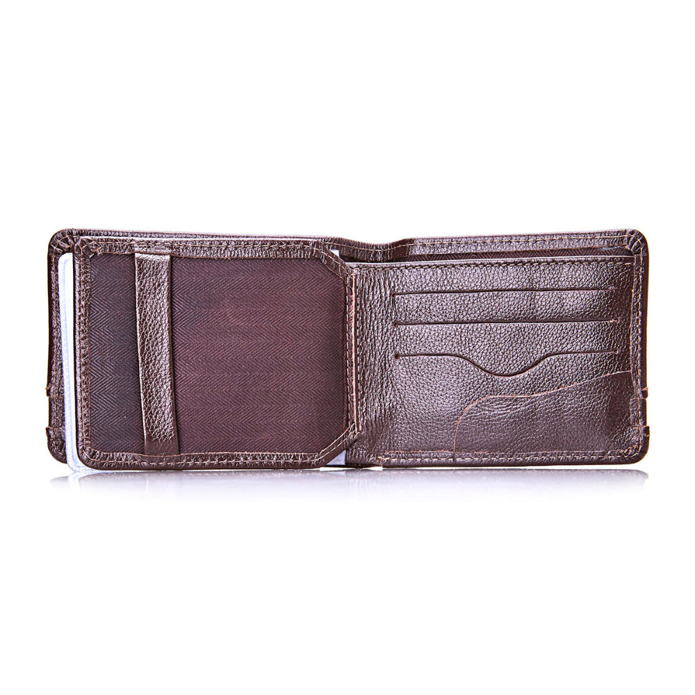 Carteira Masculina Grande Couro Marrom