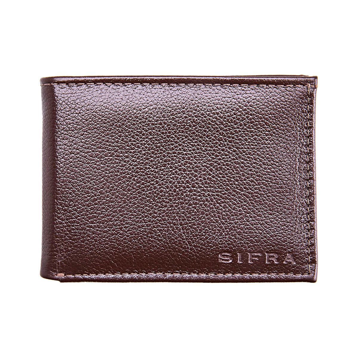 Carteira Masculina Couro Compacta Marrom