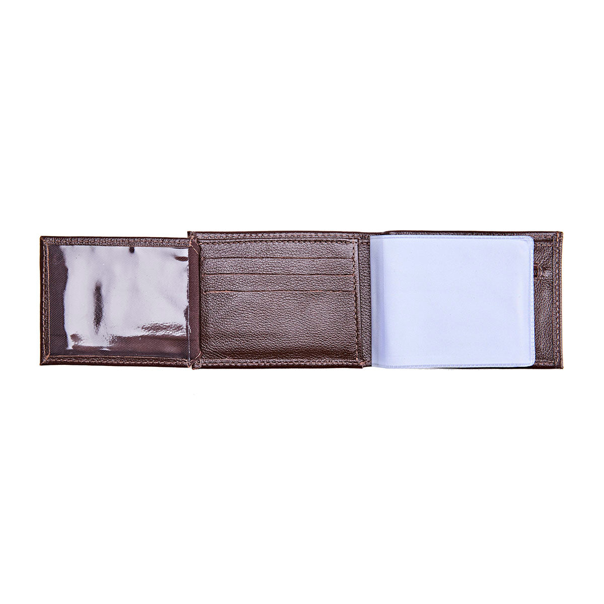 Carteira Masculina Couro Compacta Marrom