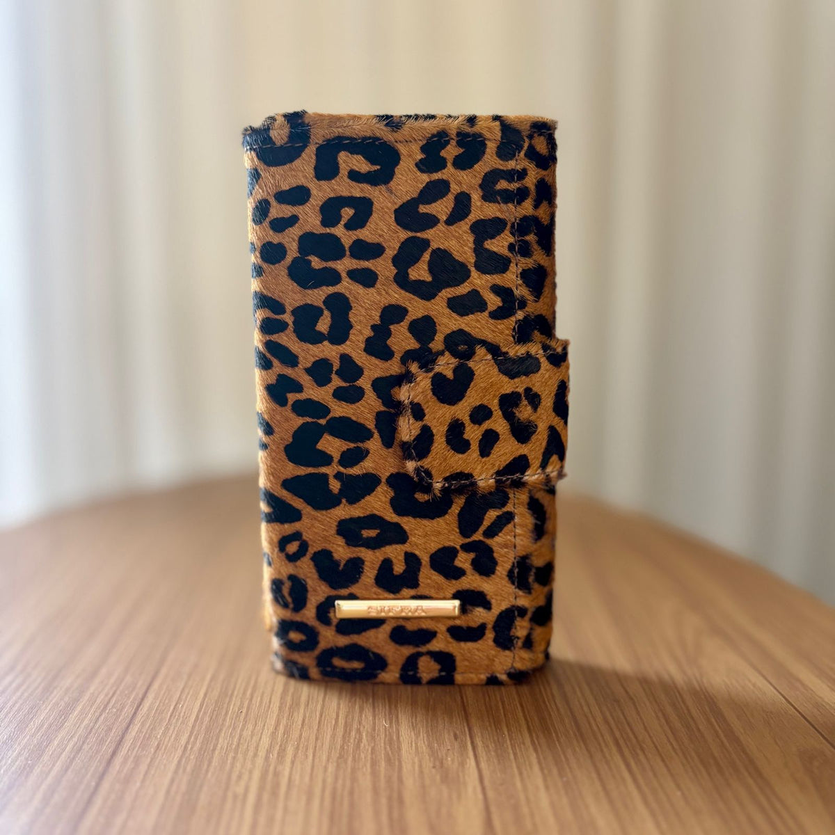 Porta Celular e Carteira Pelo Onça