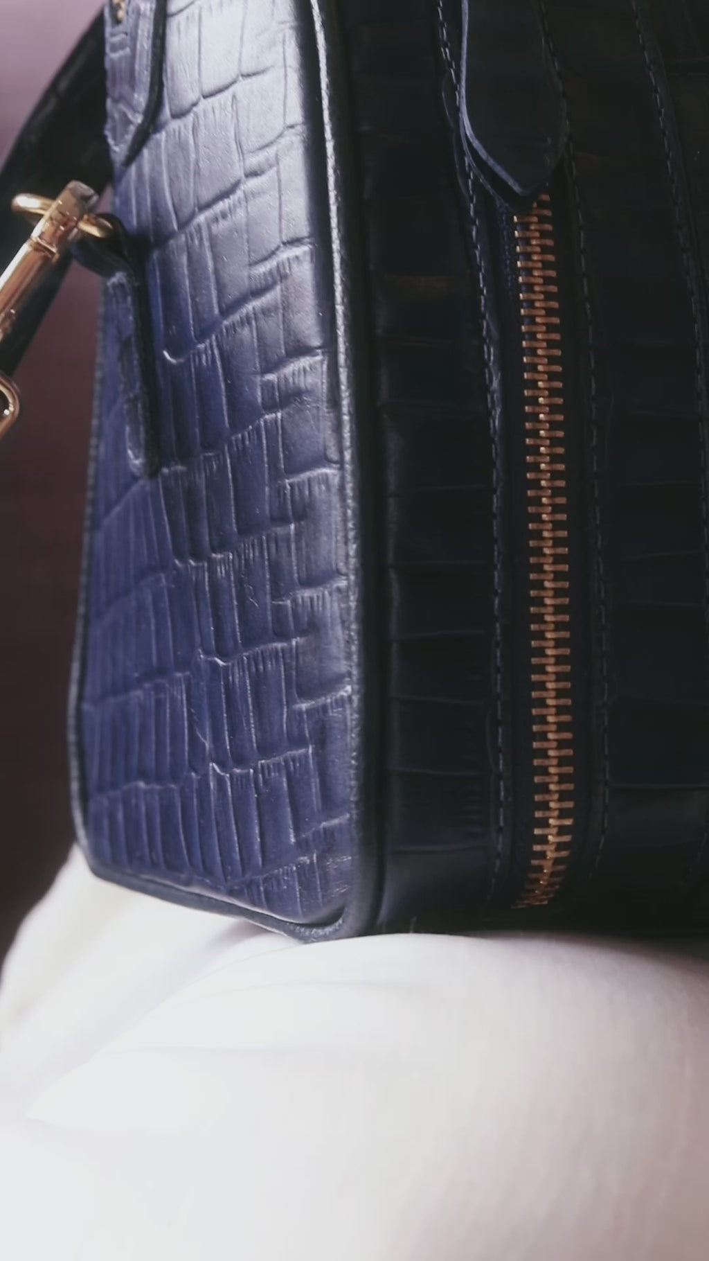 Bolsa Kátia de ombro no couro Preto